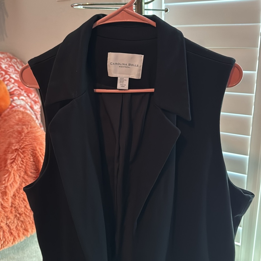 Carolina Belle black vest